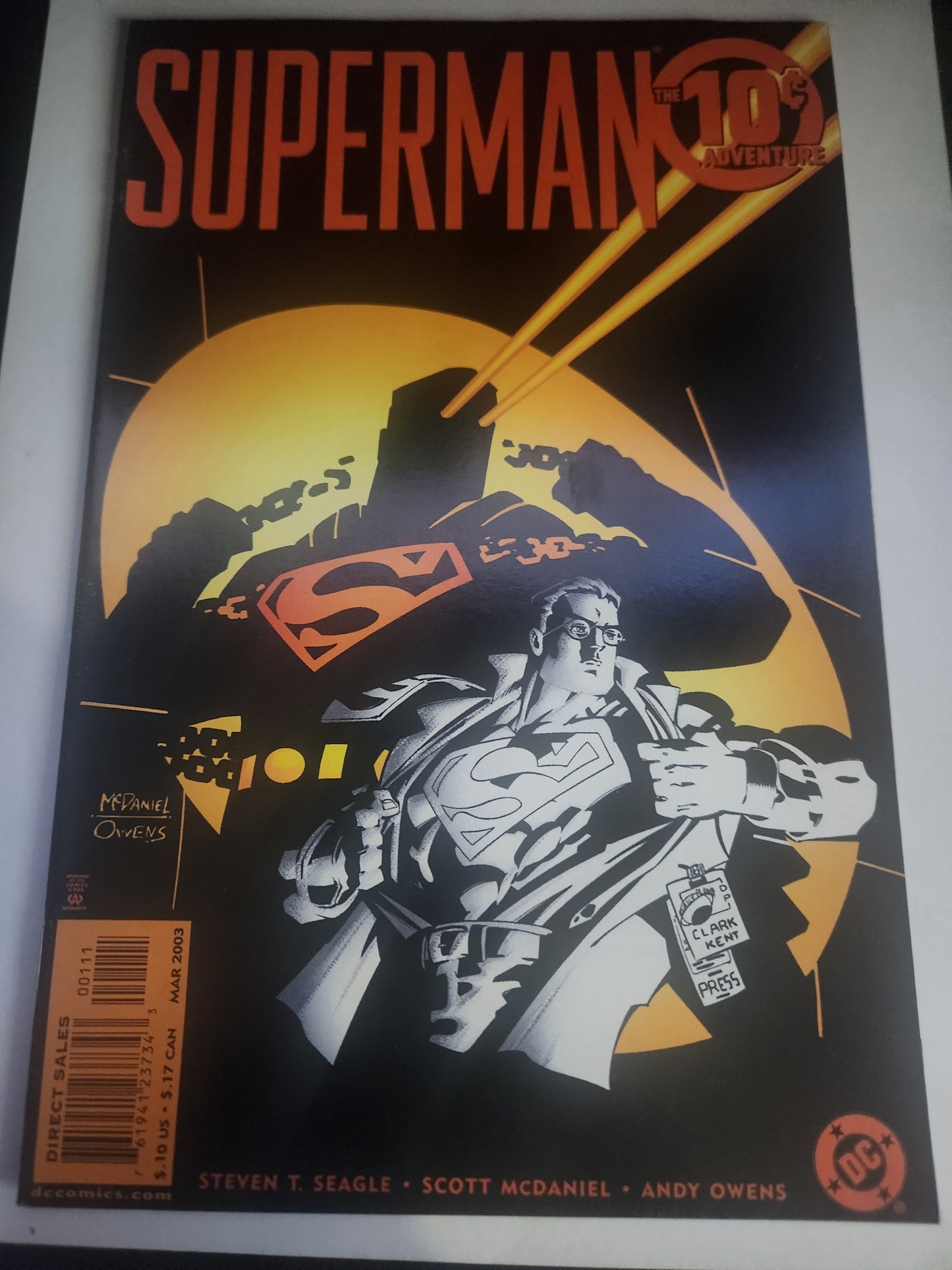 Superman 10-Cent Adventure #1 DC ⋅ 2003 copy 1