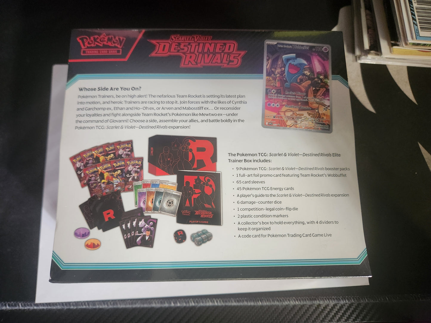 Pokemon Destined Rivals Elite Trainer Box