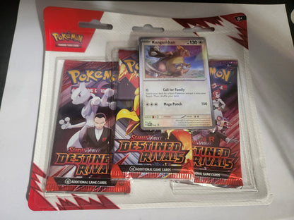 Pokemon estined Rivals Three-Booster Blister Kangaskhan promo