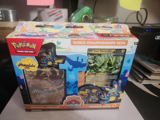 2024 Pokémon World Championships Deck (Fernando Cifuentes, Crushing Thorn)