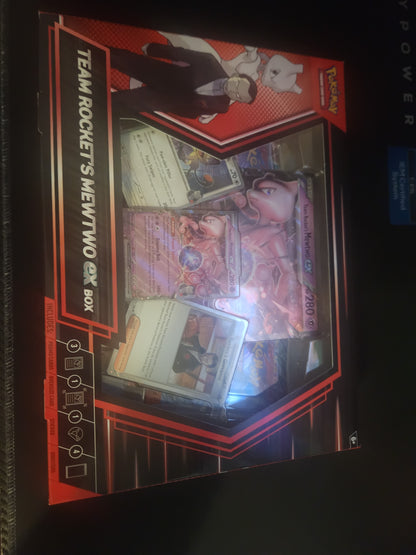 Pokemon Team Rocket’s Mewtwo ex Box