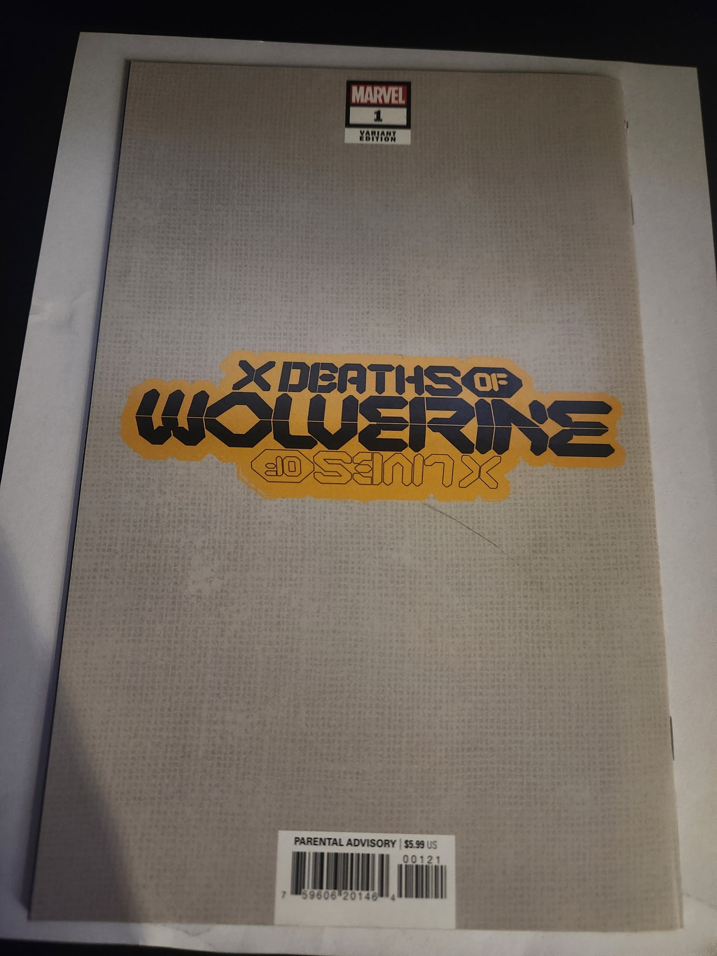 X Deaths of Wolverine #1 Non-Key Variant ⋅ Marvel ⋅ 2022