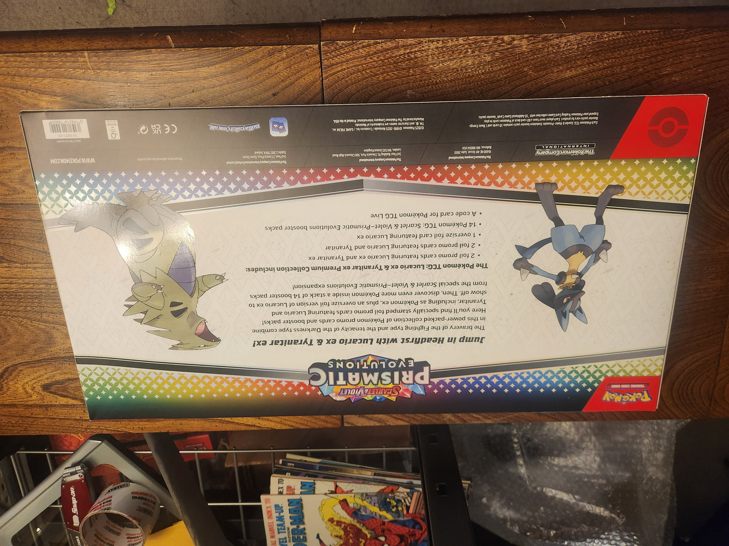 Pokemon Lucario Ex & Tyranitar Ex Premium Collection