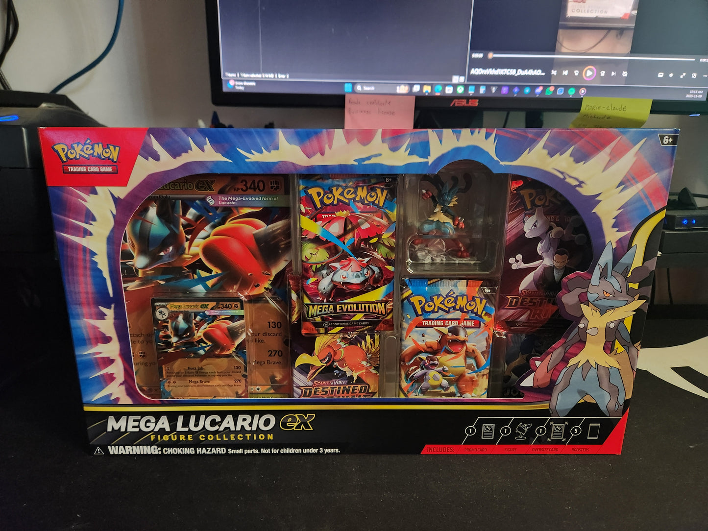 Mega Lucario EX Figure Collection