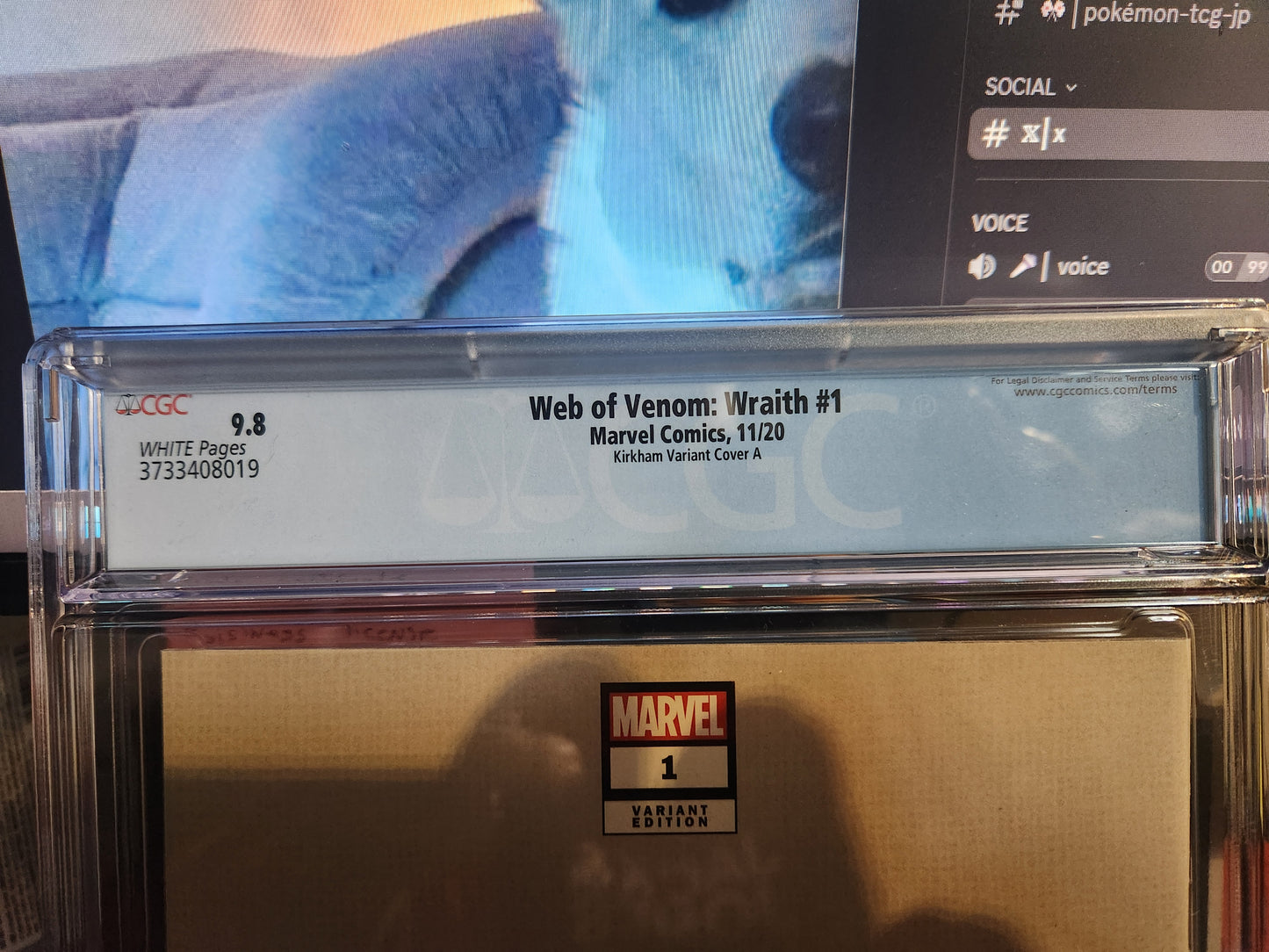 Web of Venom Wraith #1 CGC 9.8