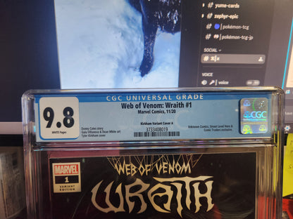 Web of Venom Wraith #1 CGC 9.8