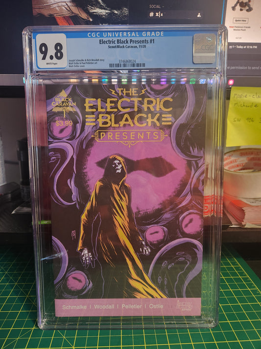 Electric Black Presents #1 Non-Key Scout ⋅ 2020 CGC 9.8