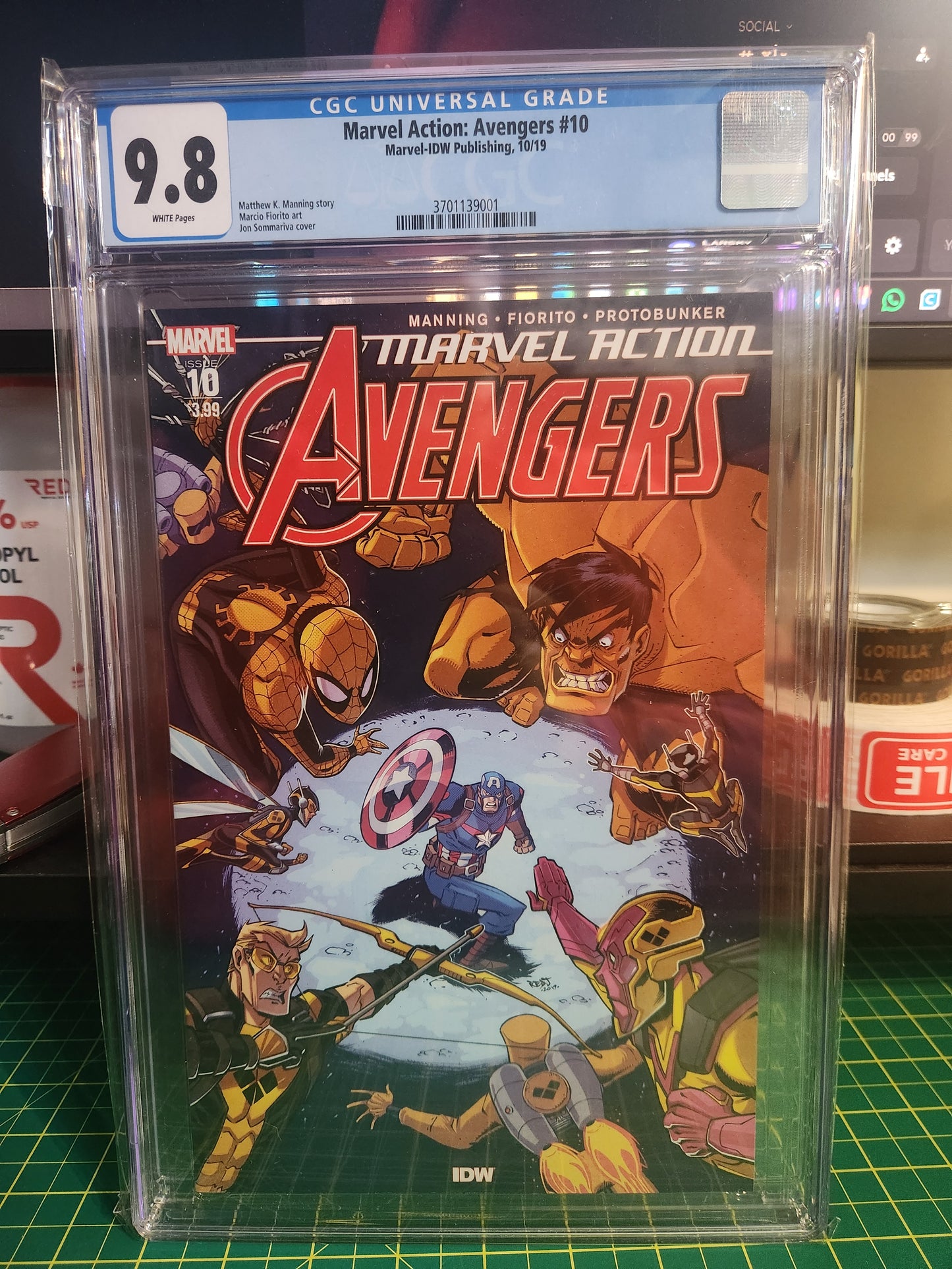 Marvel Action: Avengers #10 IDW ⋅ 2020 CGC 9.8