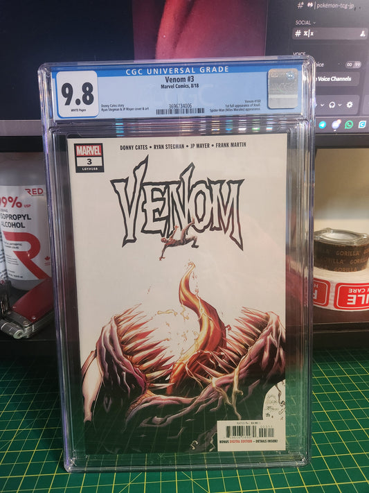 Venom #3 Marvel ⋅ 2018 CGC 9.8