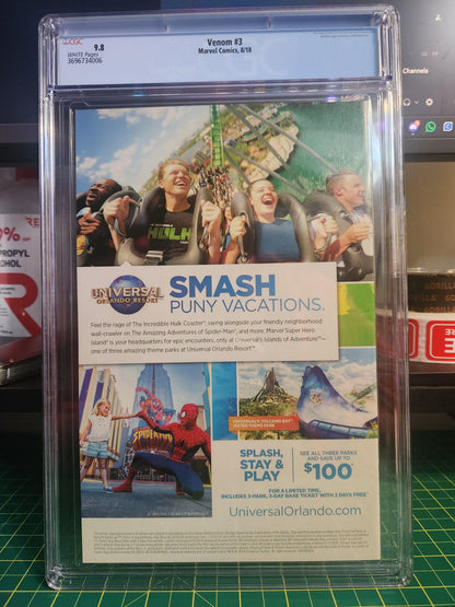 Venom #3 Marvel ⋅ 2018 CGC 9.8