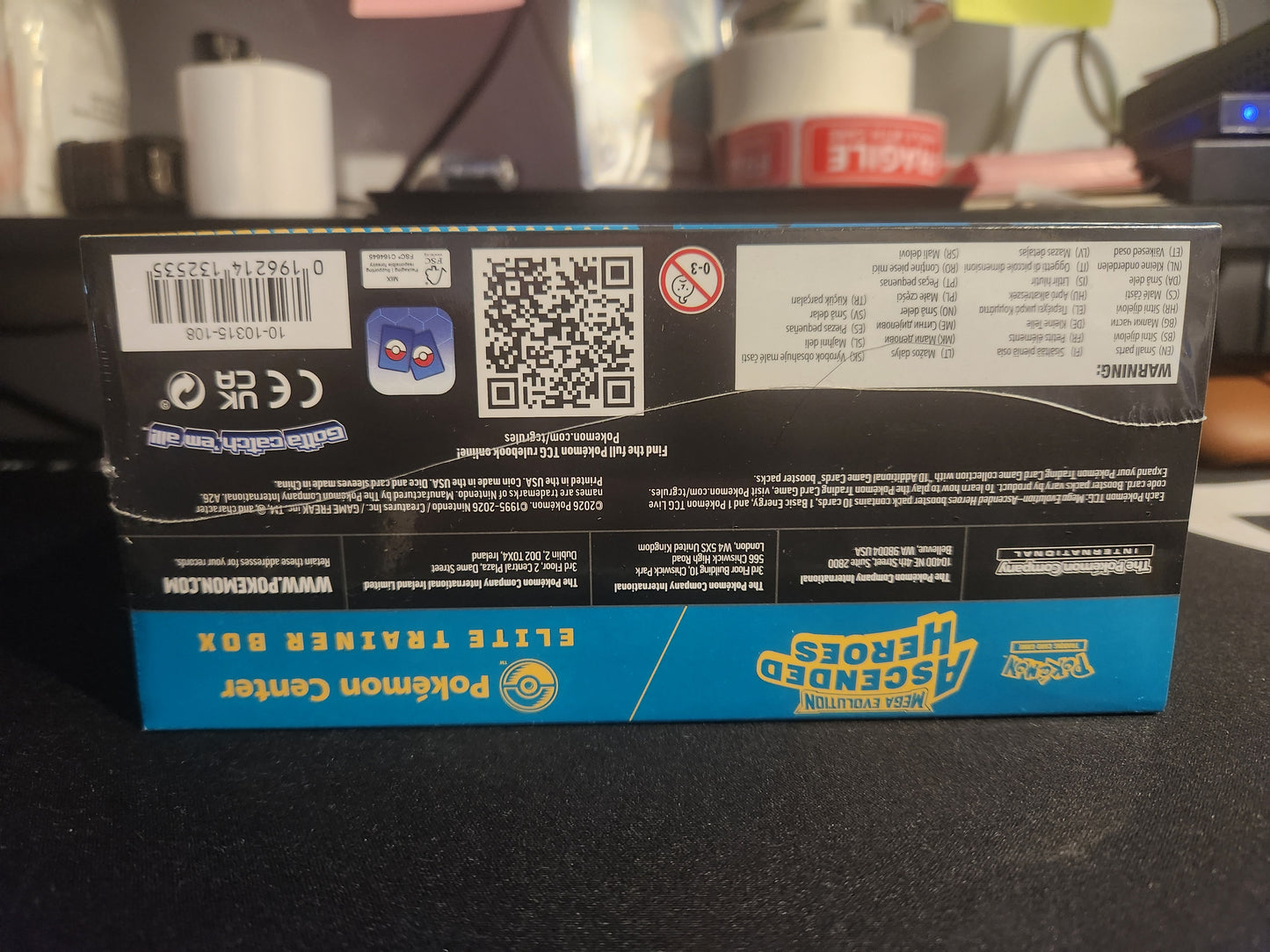 Ascended Heroes Pokémon Center Elite Trainer Box