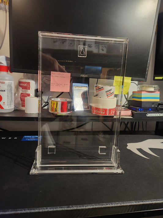 CGC Acrylic case with stand and hanging hook