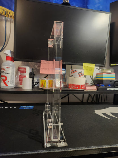 CGC Acrylic case with stand and hanging hook