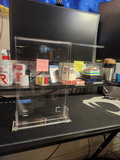 CGC Acrylic case with stand and hanging hook