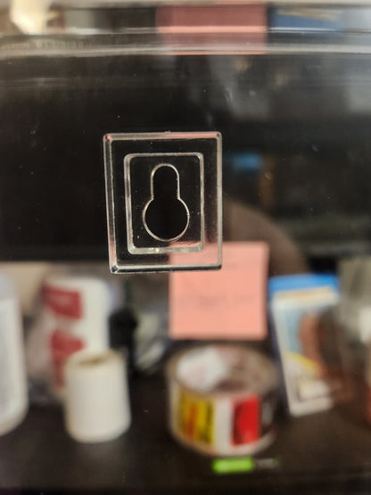 CGC Acrylic case with stand and hanging hook