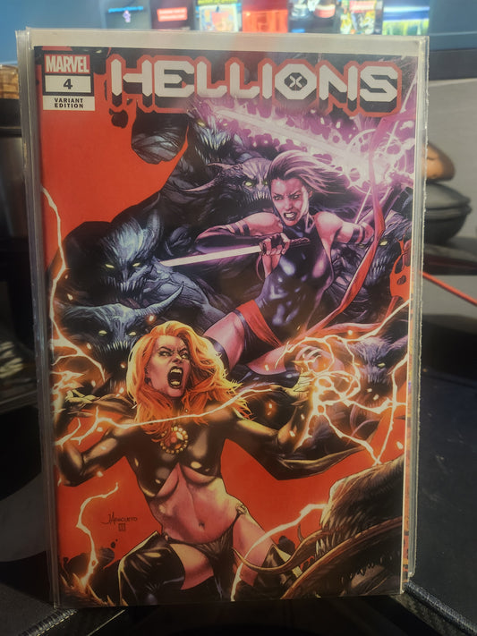 Hellions #4 Unknown Comics exclusive Jay Anacleto Trade dress Var