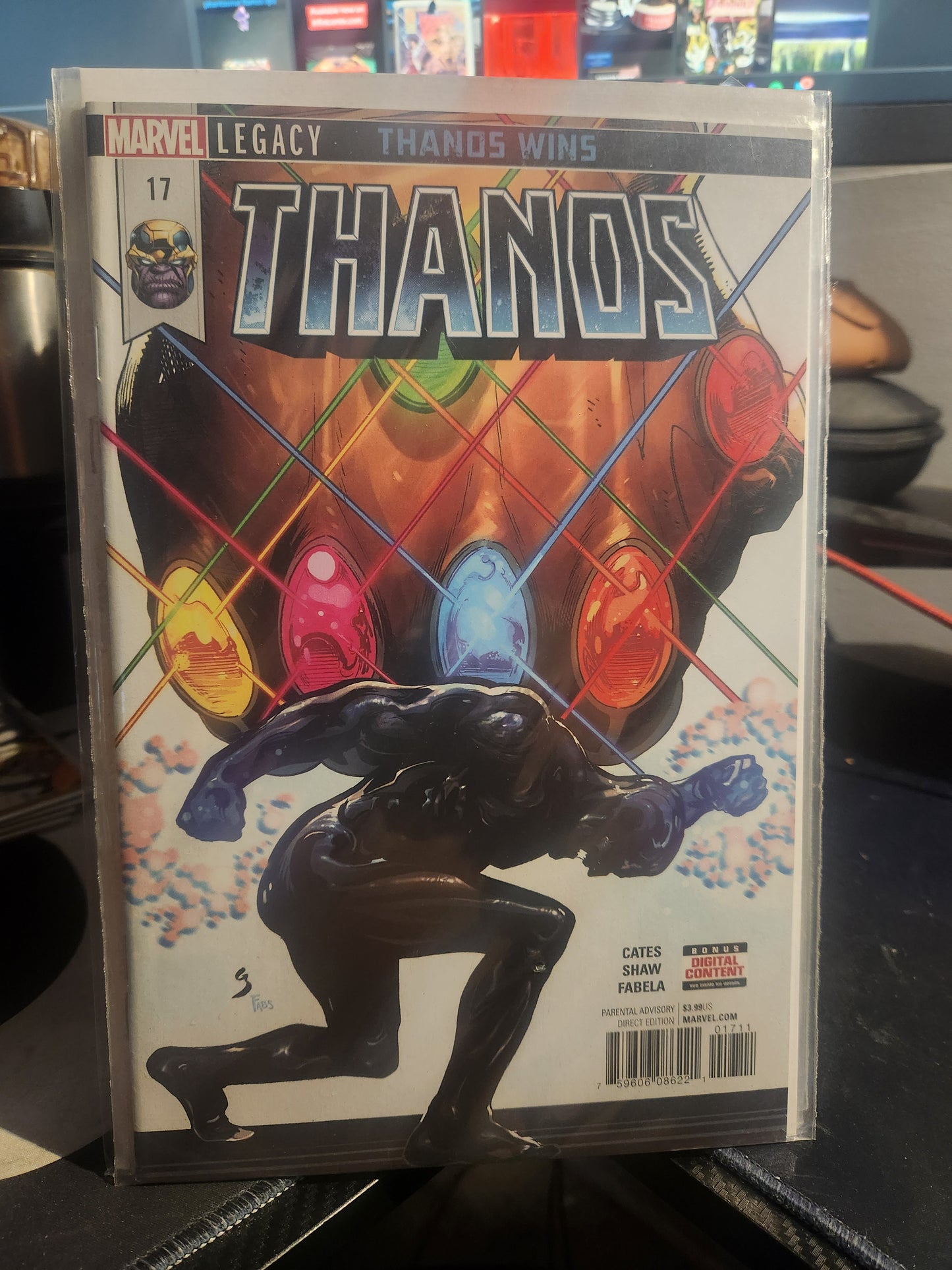 Thanos #17 Regular Geoff Shaw Cover (Marvel Comics May 2018)