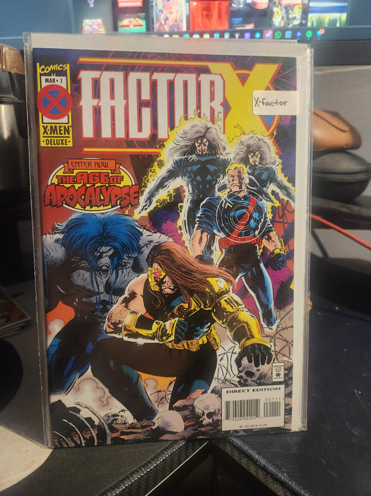 Factor-X #1-4 Complete Set (1995)