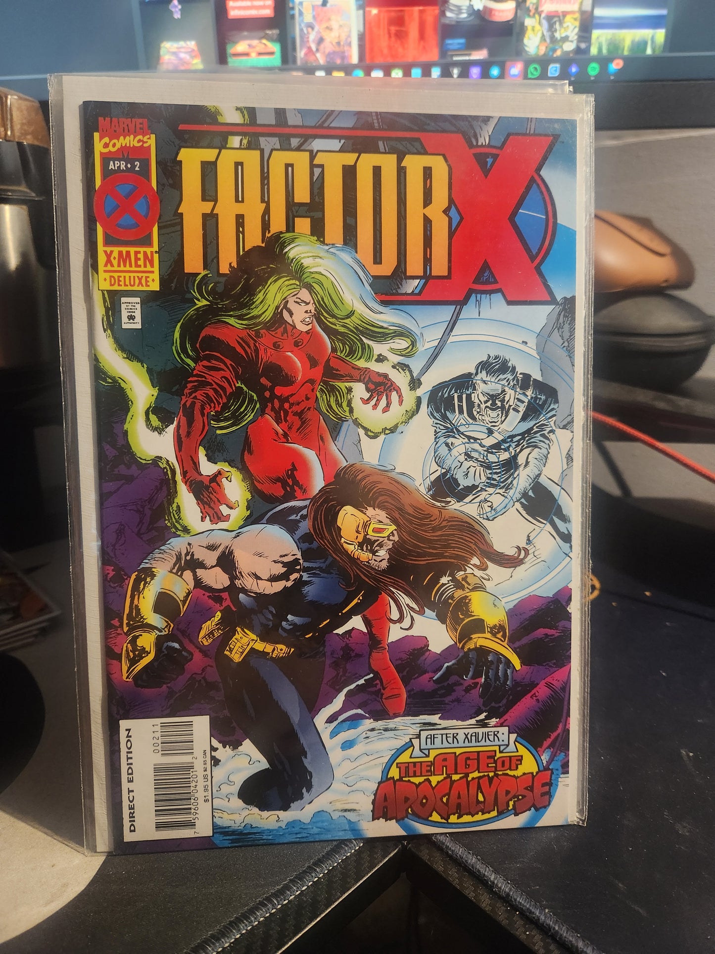 Factor-X #1-4 Complete Set (1995)