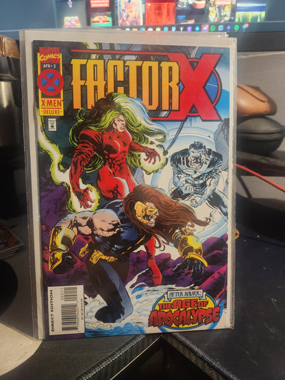 Factor-X #1-4 Complete Set (1995)
