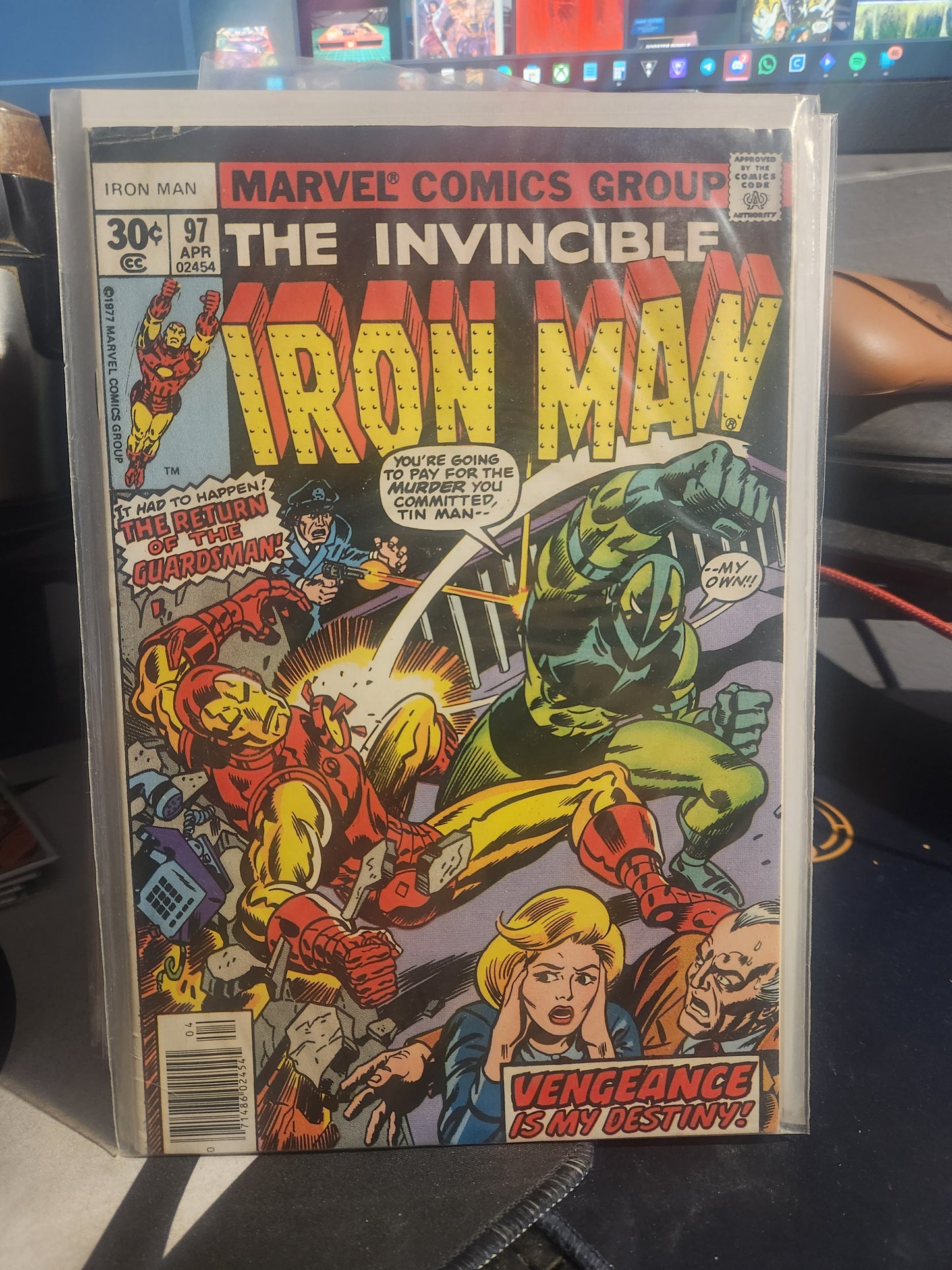 Iron Man #97 Marvel 1977 Vol. 1