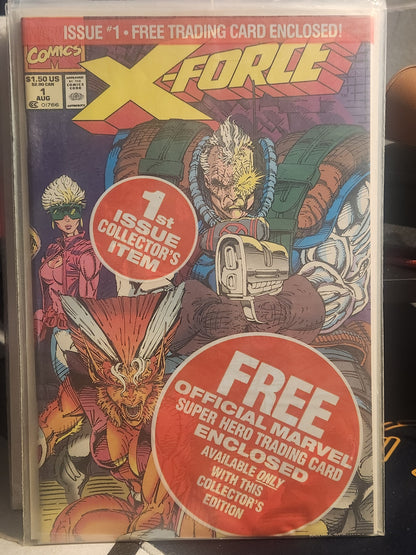 X-Force #1 Marvel 1991 Vol. 1 Error