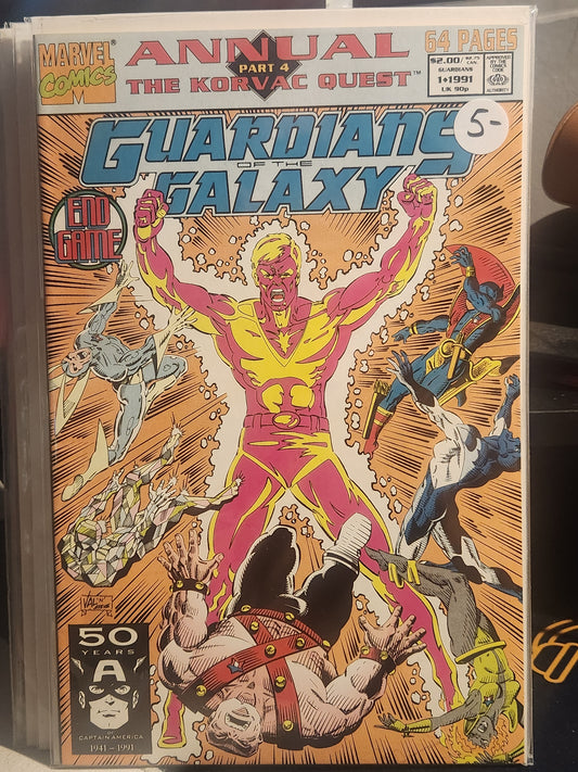 Guardians of the Galaxy Annual #1 Marvel 1991 Vol. 1