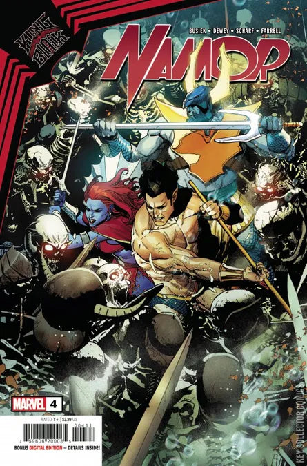 King In Black: Namor #4 Regular Leinil Francis Yu Cover