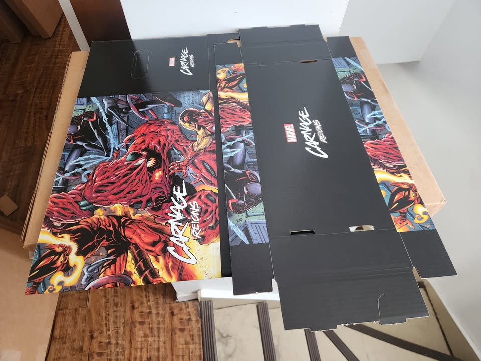 Carnage Reigns Short comic box