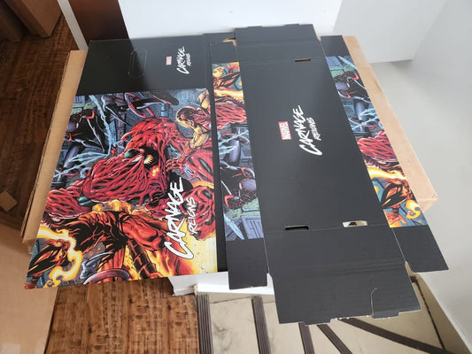 Carnage Reigns Short comic box