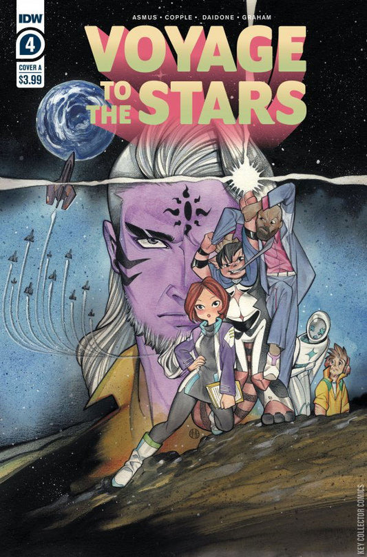 VOYAGE TO THE STARS #4 (OF 4) CVR A PEACH MOMOKO IDW PUBLISHING