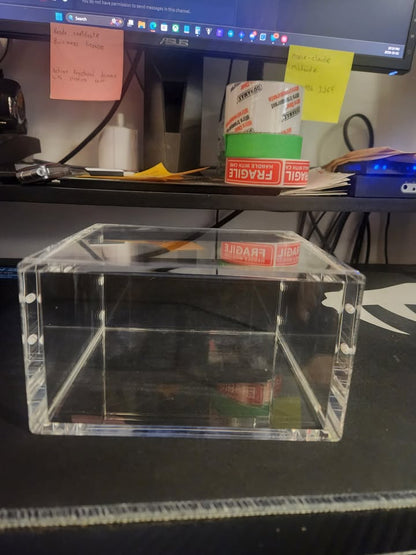Acrylic Pokémon Booster box Magnetic Protector case