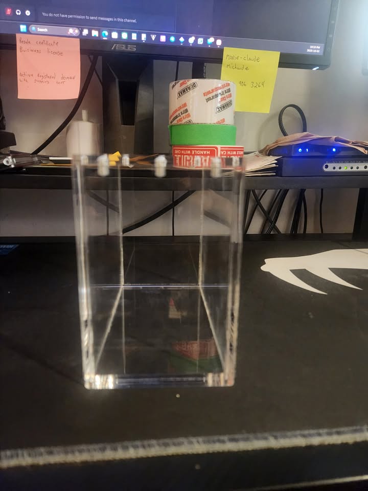 Acrylic Pokémon Booster box Magnetic Protector case