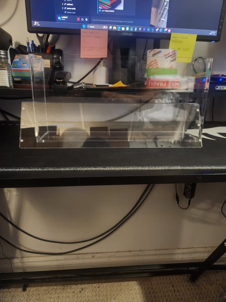 Acrylic Pokémon prismatic evolution spc Magnetic Protector case