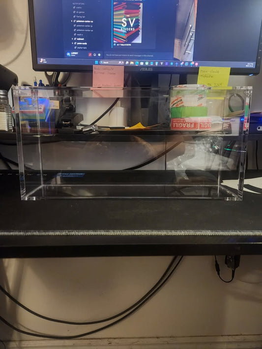 Acrylic Pokémon prismatic evolution spc Magnetic Protector case