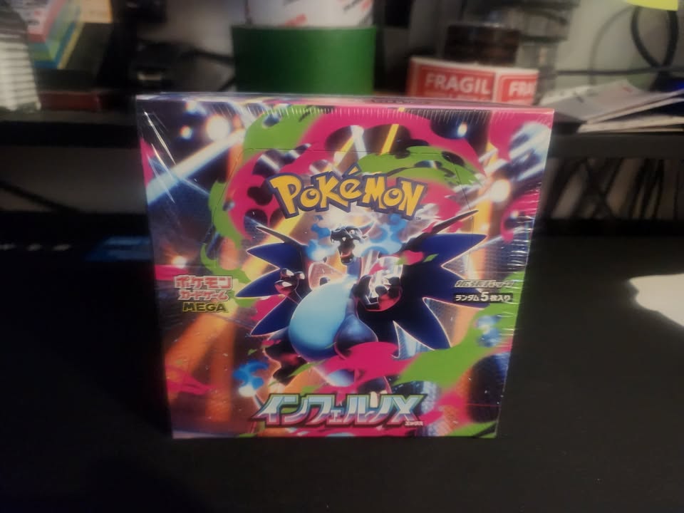 Pokémon inferno x booster box Japanese