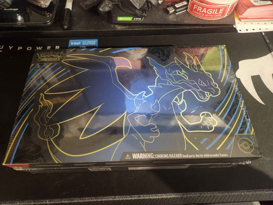 Pokemon mega Charizard ex ultra premium collection with acrylic case