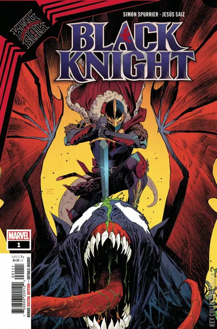 King In Black: Black Knight #1 Regular Dan Mora Cover