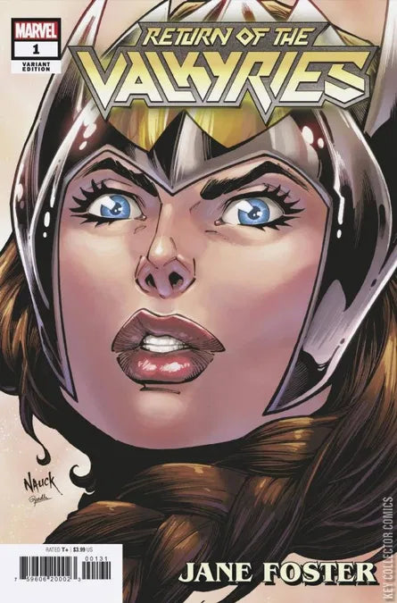 King In Black: Return of the Valkyries #1 Variant Todd Nauck Headshot Cover