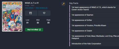 WildC.A.T.s #1 Image ⋅ 1992