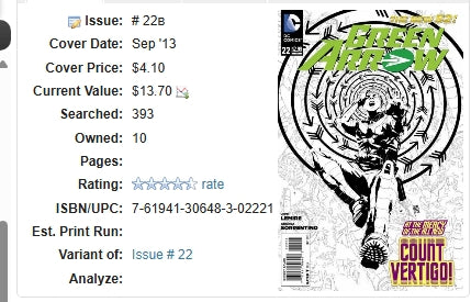 Green Arrow #22 / Variant ⋅ DC ⋅ 2013
