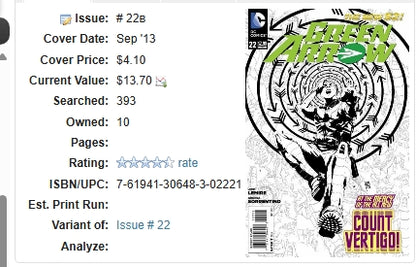 Green Arrow #22 / Variant ⋅ DC ⋅ 2013