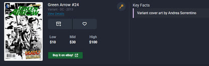 Green Arrow #24 Variant ⋅ DC ⋅ 2013