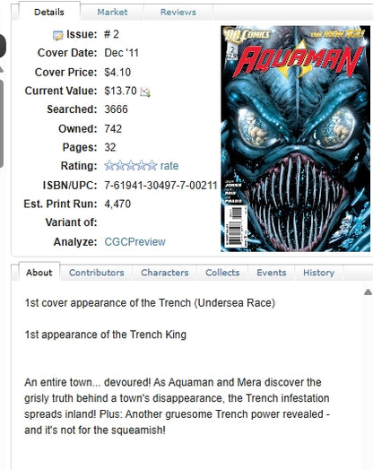 Aquaman #2 DC ⋅ 2011