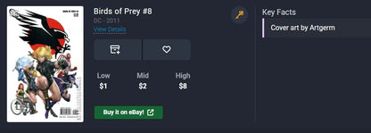 Birds of Prey #8 DC ⋅ 2011