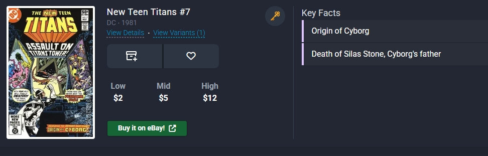 New Teen Titans #7 DC ⋅ 1981