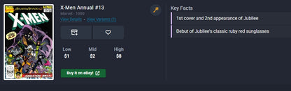 X-Men Annual #13 Marvel ⋅ 1989