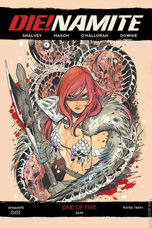 Die!namite #1 (2020) Momoko Red Sonja Variant Cover D