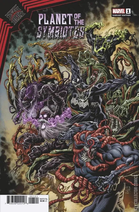 King In Black: Planet of the Symbiotes #1 Variant cover art by Kyle Hotz