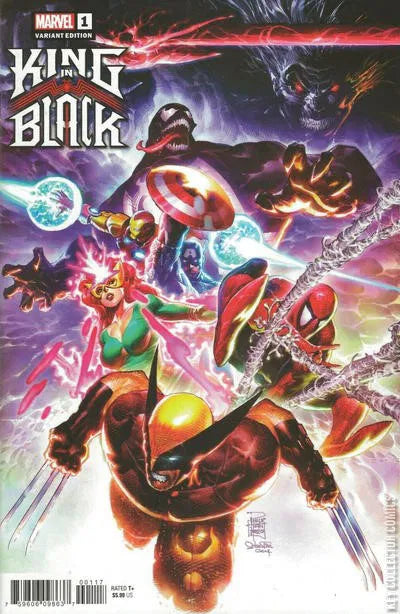 King In Black #1 Variant cover art by Philip Tan